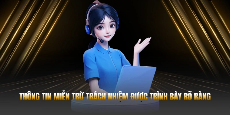 GIỚI THIỆU 23WIN – 3 LÝ DO ĐƯỢC ƯA CHUỘNG 3 Thông tin miễn trừ trách nhiệm được trình bày rõ ràng